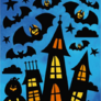 Okenní fólie halloween HA006 30x42cm 2
