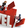 Logo MARVEL a minifigurky - LEGO® Marvel (76313)3