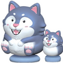 3D Sticker Model wobbler Rex 2