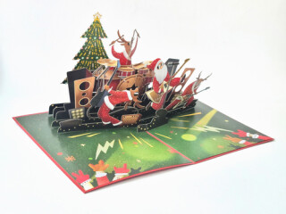 3D přání Rock'n Roll Xmas - 
