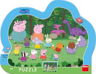 Puzzle Peppa Pig 25 dílků deskové - 