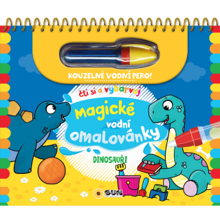 Dinosauři - Magické vodní omalovánky (poškozená) - neuveden