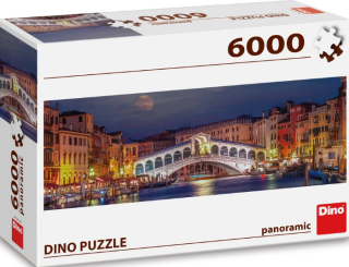Puzzle Most Rialto - 6000 dílků (poškozená) - 