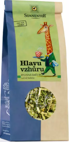 Hlavu vzhůru (čaj bio, bylinná směs, sypaný, 50 g) - 