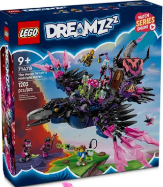 Nikdyčarodějnice a její Půlnoční krkavec - LEGO® DREAMZzz™ (71478) - 