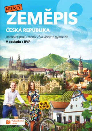 Hravý zeměpis 8 - Česká republika - učebnice (poškozená) - Eliška Kubů