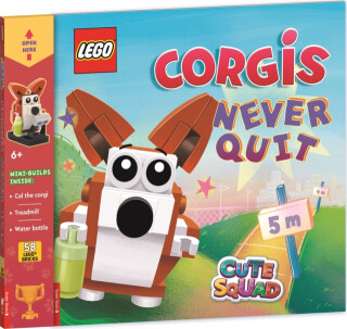 LEGOÂ® Books: Cute Squad: Corgis Never Quit (with corgi mini-build and over 55 LEGOÂ® elements) - Buster Books,LEGOÂ®