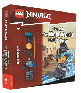 LEGOÂ® NINJAGOÂ®: Dive Into the Ninja World: An Epic Guide (with Nya minifigure) - Buster Books,LEGOÂ®