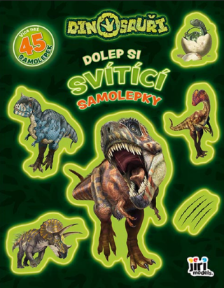 Dolep si svítící samolepky Dinosauři - 