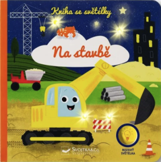 Kniha se světélky Na stavbě - 