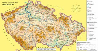 Náhradní mapa k učebnici Vlastivěda 4 - Poznáváme naši vlast (4-41) - 