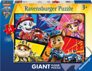Obří puzzle Tlapková patrola (24 dílků) - 