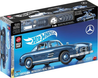 Mega Hot Wheels sběratelský Mercedes-Benz 300SL - 