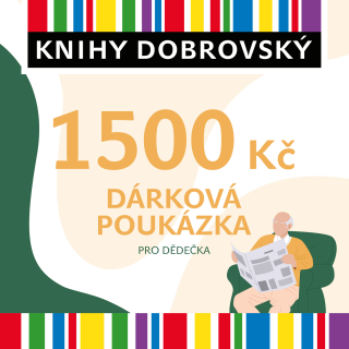 Elektronická dárková poukázka pro dědečka 1500 Kč - 