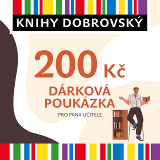 Elektronická dárková poukázka pro učitele 200 Kč - 
