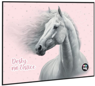 Desky na číslice, kůň romantic - 