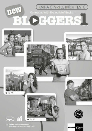 Bloggers new 1 (A1.1) – čtvrtletní testy + MP3 ke stažení - neuveden