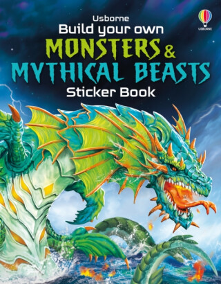 Build Your Own Monsters and Mythical Beasts Sticker Book - Simon Tudhope
