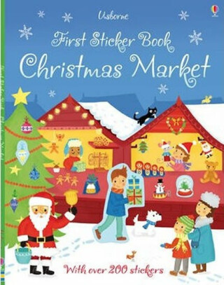 First Sticker Book Christmas Market - James Maclaine