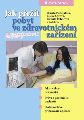 Jak přežít pobyt ve zdravotnickém zařízení - Eliška Sovová,Renata Podstatová,Jarmila Řehořová