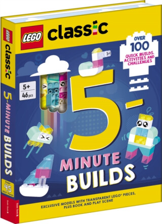 LEGOÂ® Classic: 5-Minute Builds (with clear LEGO pieces, fold-out play scene and over 100 activities and challenges) - Buster Books,LEGOÂ®