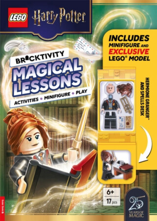 LEGOÂ® Harry Potterâ„¢: Magical Lessons (with Hermione Grangerâ„¢ minifigure and exclusive spells desk mini-build) - Buster Books