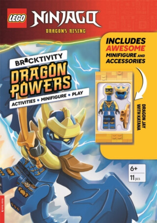 LEGOÂ® NINJAGOÂ®: Dragon Powers (with Dragon Jay minifigure and katana sword) - Buster Books,LEGOÂ®
