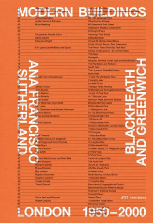 Modern Buildings in Blackheath and Greenwich - Ana Francisco Sutherland