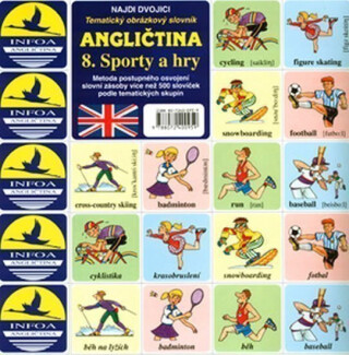 Najdi dvojici - Angličtina - 8. Sporty a hry - Antonín Šplíchal