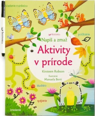 Napíš a zmaž Aktivity v prírodě - Kirsteen Robson