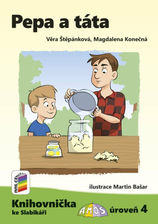 Pepa a táta (Knihovnička ke Slabikáři AMOS) (K4-04) - Magdalena Konečná,Věra Štěpánková