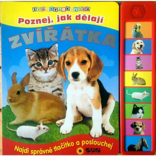 Poznej jak dělají zvířátka - zvuková knížka - neuveden