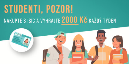 Soutěž s ISIC o 20 000 Kč!